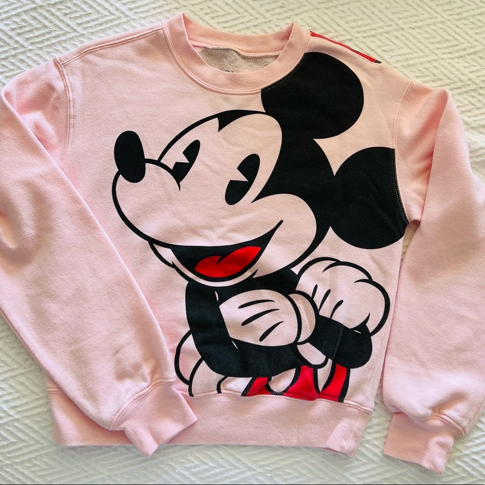 Disney Pink Minnie Mouse sweatshirt SZ XS